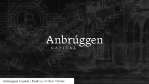 Anbruggen Capital - Desktop v1 Dark Theme 720x405px